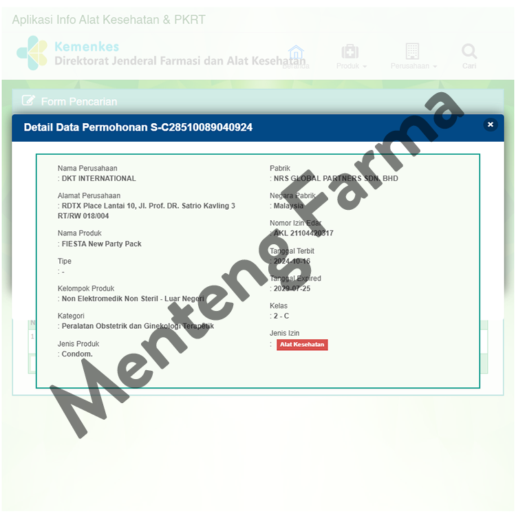 Kondom Fiesta Party Pack