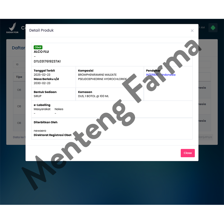 Alco Flu Sirup 100 ml - Obat Flu Dewasa dan Anak