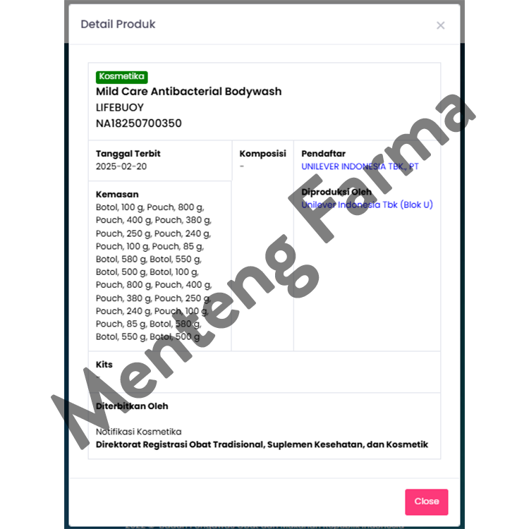 Lifebuoy Sabun Mandi Cair Refill Mild Care 400 ML - Sabun Antibakteri ActivSilver dan Milk Cream