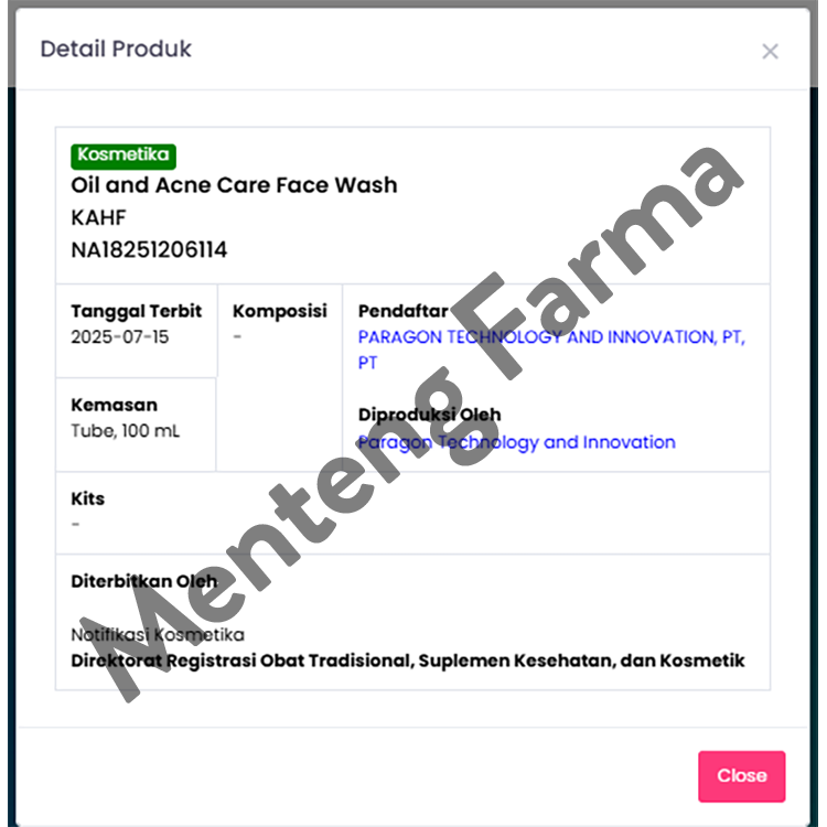 Kahf Oil and Acne Care Face Wash 100 mL - Pembersih Wajah Berminyak dan Jerawat
