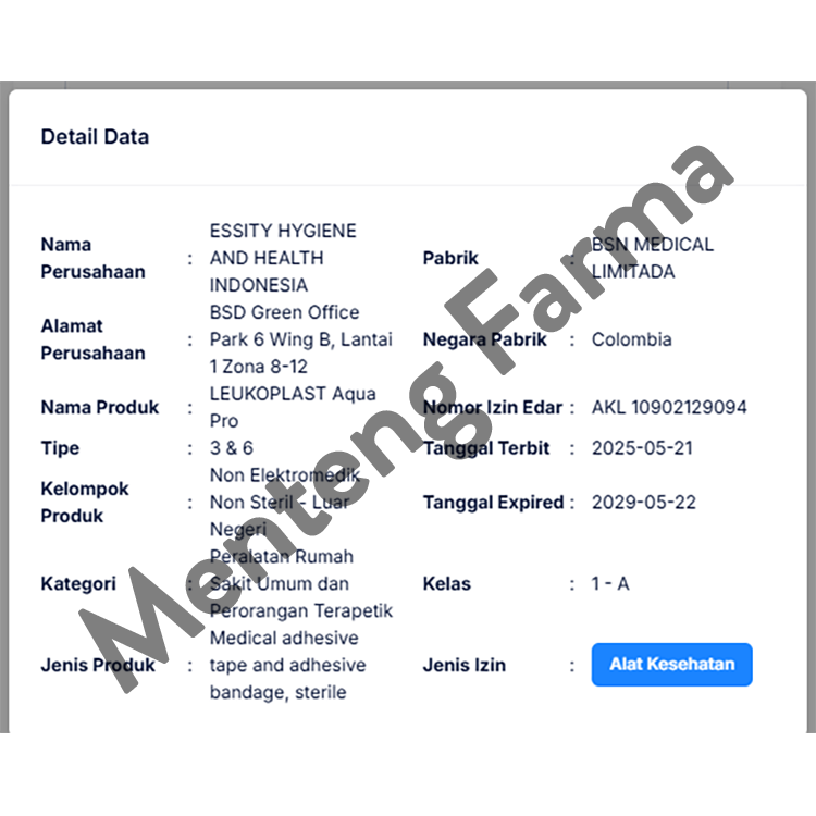 Leukoplast Aqua Pro Mix isi 6 - Plaster Luka Lentur dan Tahan Air