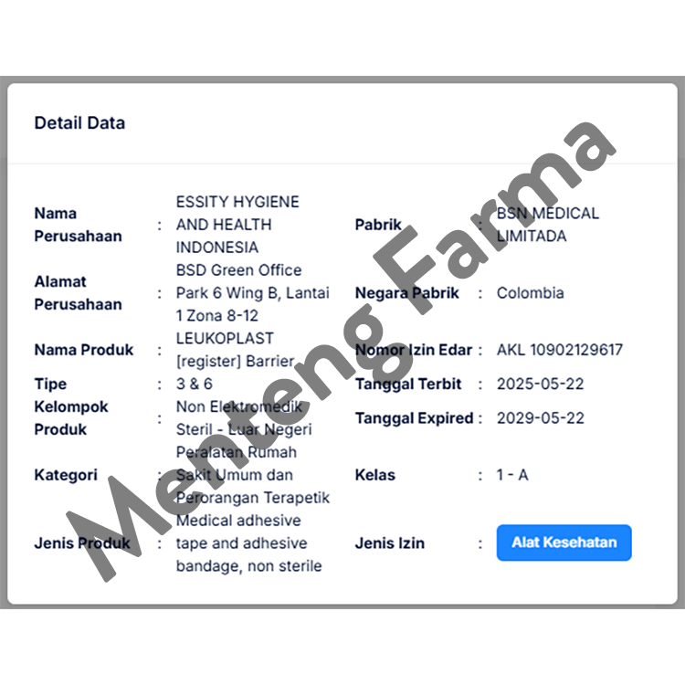 Leukoplast Barrier isi 3 - Plaster Luka Anti Bakteri