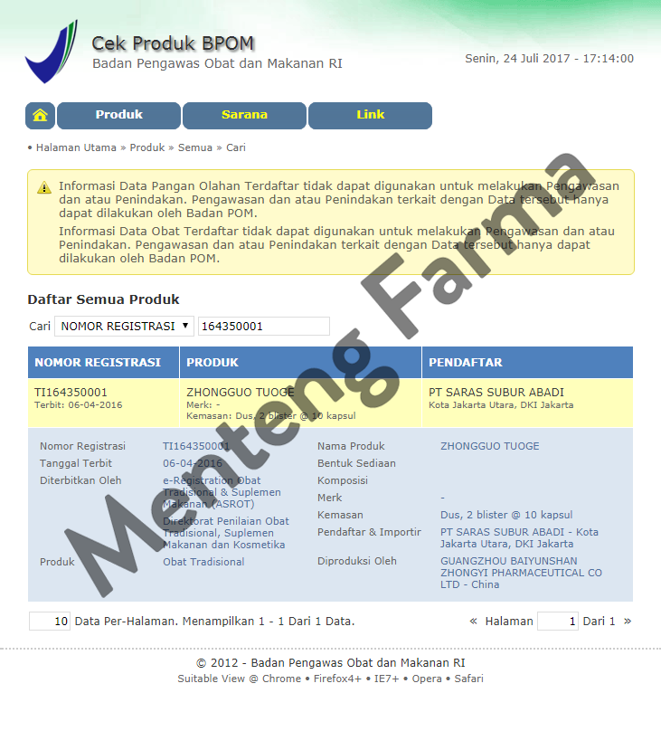 Zhongguo Moschus TUOGE - Meringankan Gejala Wasir / Ambeien - Menteng Farma