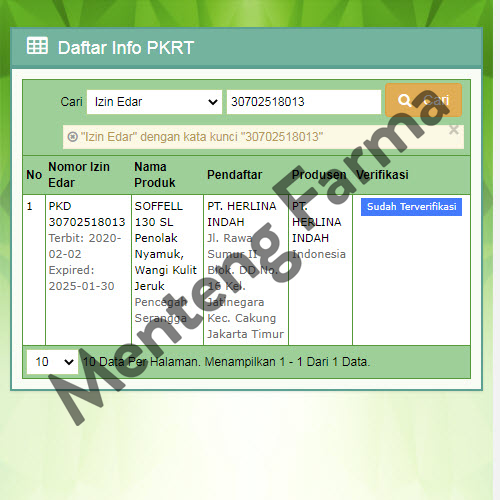 Soffell Spray Wangi Kulit Jeruk 80 mL - Cairan Spray Anti Nyamuk - Menteng Farma