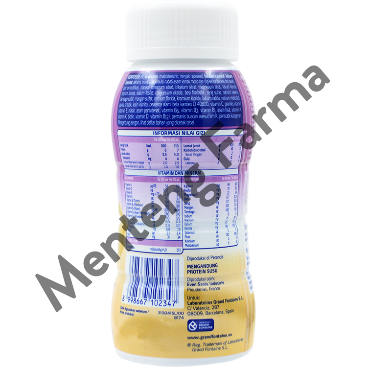 FontActiv Daybest HP Rasa Vanila 200 mL - Susu Khusus Penderita Diabetes - Menteng Farma