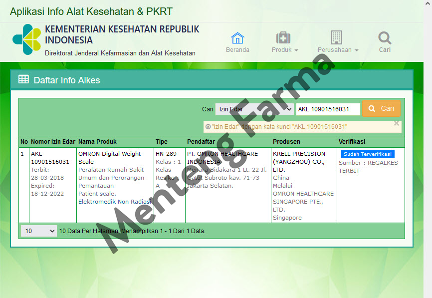 Omron HN-289 Weight Scale Black - Timbangan Badan Digital - Menteng Farma