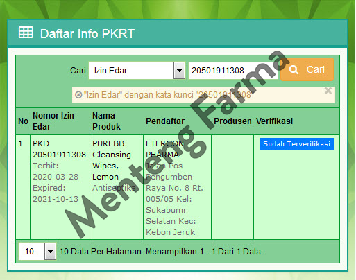 Pure Baby Cleansing Wipes Lemon 60 Sheets - Menteng Farma