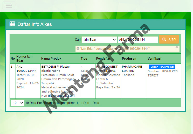 Betadine Plaster Elastic Fabric Isi 5 Pcs - Plaster Luka - Menteng Farma