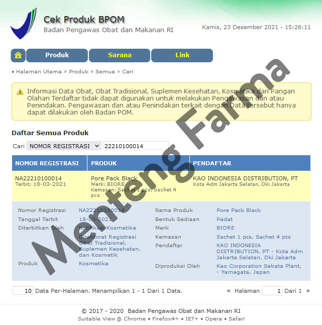 Mens Biore Pore Pack Black 4 Pcs - Plester Pengangkat Komedo Khusus Pria - Menteng Farma