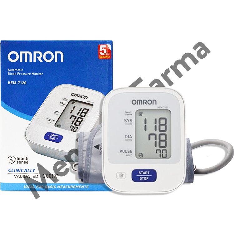Tensimeter Digital Omron HEM 7120 - Alat Pengukur Tekanan Darah - Menteng Farma