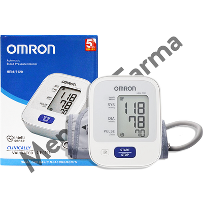 Tensimeter Digital Omron HEM 7120 - Alat Pengukur Tekanan Darah - Menteng Farma