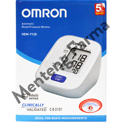 Tensimeter Digital Omron HEM 7120 - Alat Pengukur Tekanan Darah - Menteng Farma