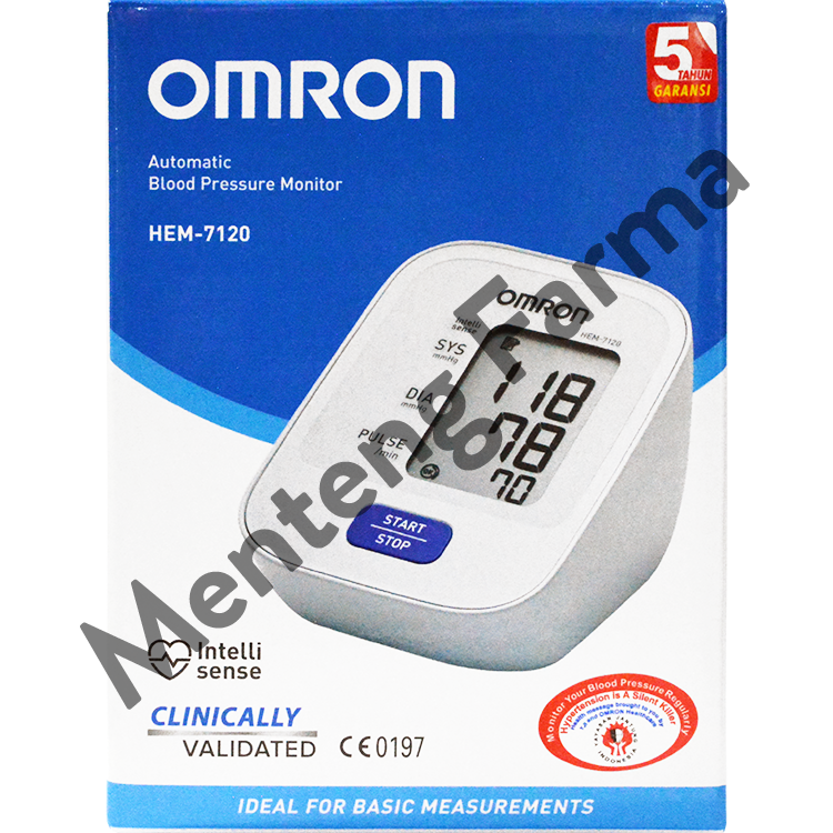 Tensimeter Digital Omron HEM 7120 - Alat Pengukur Tekanan Darah - Menteng Farma
