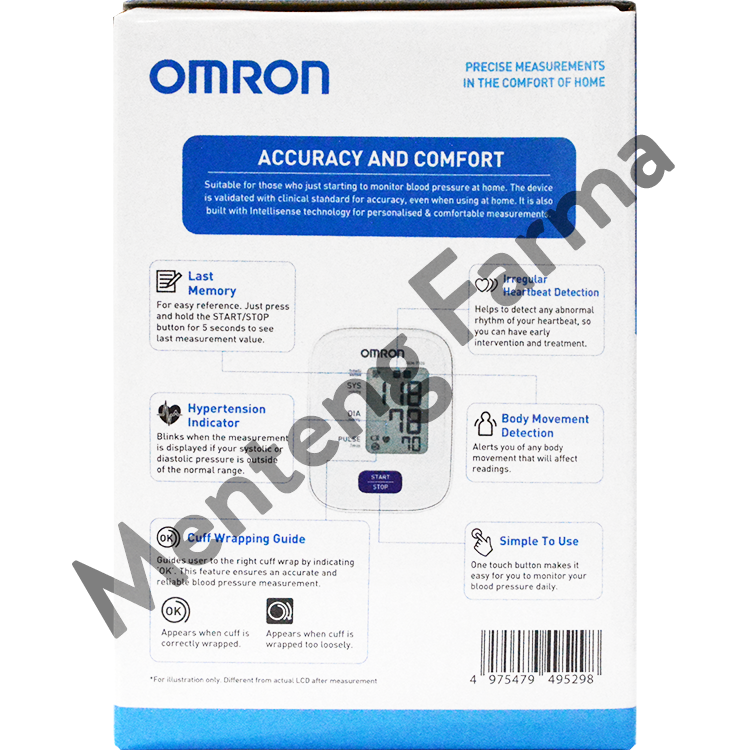 Tensimeter Digital Omron HEM 7120 - Alat Pengukur Tekanan Darah - Menteng Farma