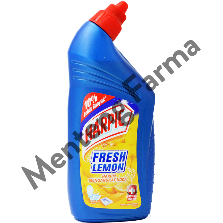 Harpic Fresh Lemon 495 ML - Pembersih Toilet Efektif Membunuh Kuman - Menteng Farma