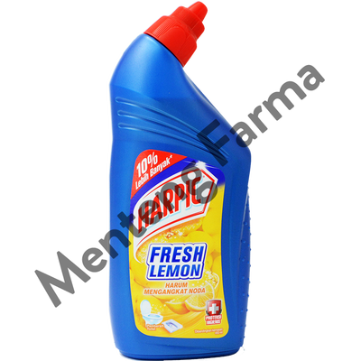 Harpic Fresh Lemon 495 ML - Pembersih Toilet Efektif Membunuh Kuman - Menteng Farma