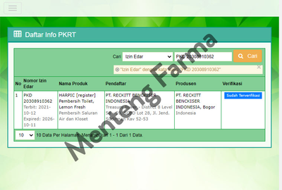 Harpic Fresh Lemon 495 ML - Pembersih Toilet Efektif Membunuh Kuman - Menteng Farma
