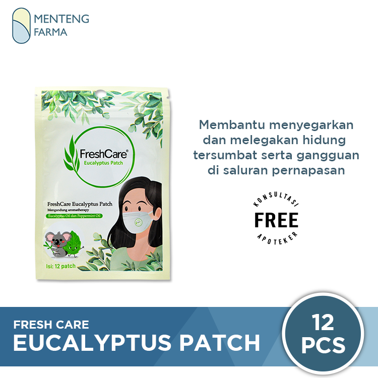Freshcare Eucalyptus Patch - Sticker Tempel Dengan Aromatherapy - Menteng Farma
