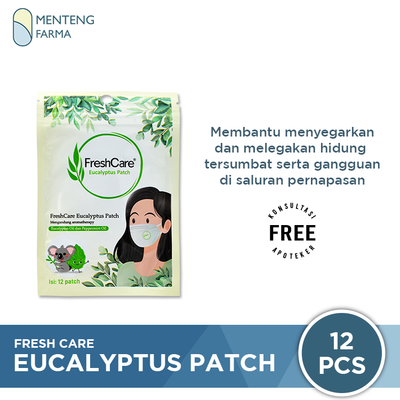 Freshcare Eucalyptus Patch - Sticker Tempel Dengan Aromatherapy - Menteng Farma