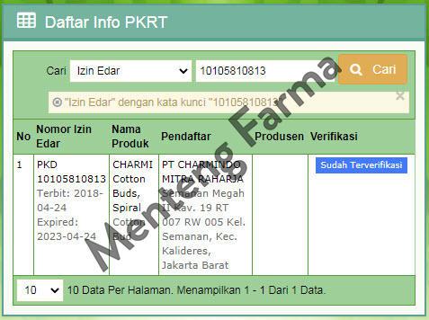 Charmi Cotton Buds Original Art 126 Isi 100 Pcs - Pembersih Telinga - Menteng Farma