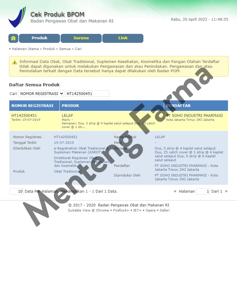 Lelap 12 Kaplet - Meringankan Gangguan Sulit Tidur / Insomnia - Menteng Farma