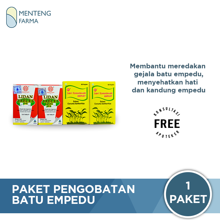 Paket Pengobatan Batu Empedu - Menteng Farma