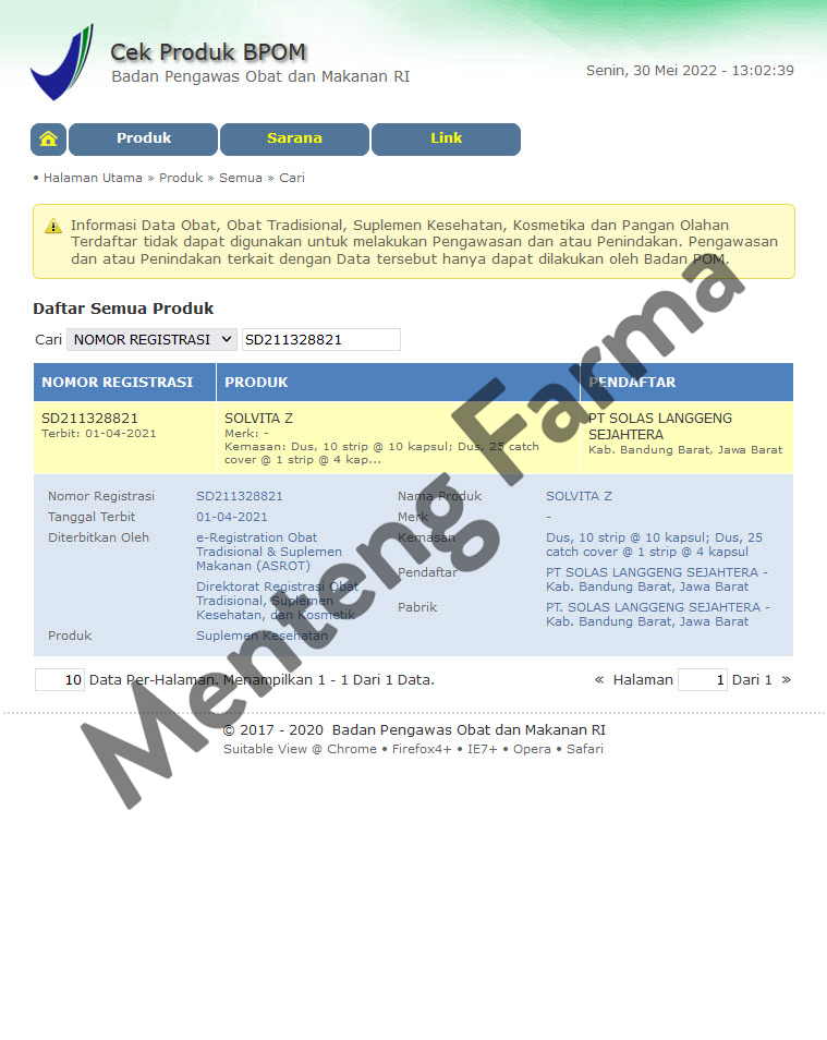 Solvita Z 4 Kapsul - Suplemen Vitamin C + Zinc Jaga Imun Tubuh - Menteng Farma