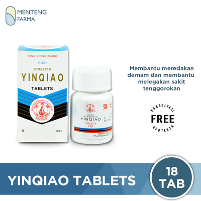 High Strength Yinqiao - Obat Pereda Panas / Demam - Menteng Farma