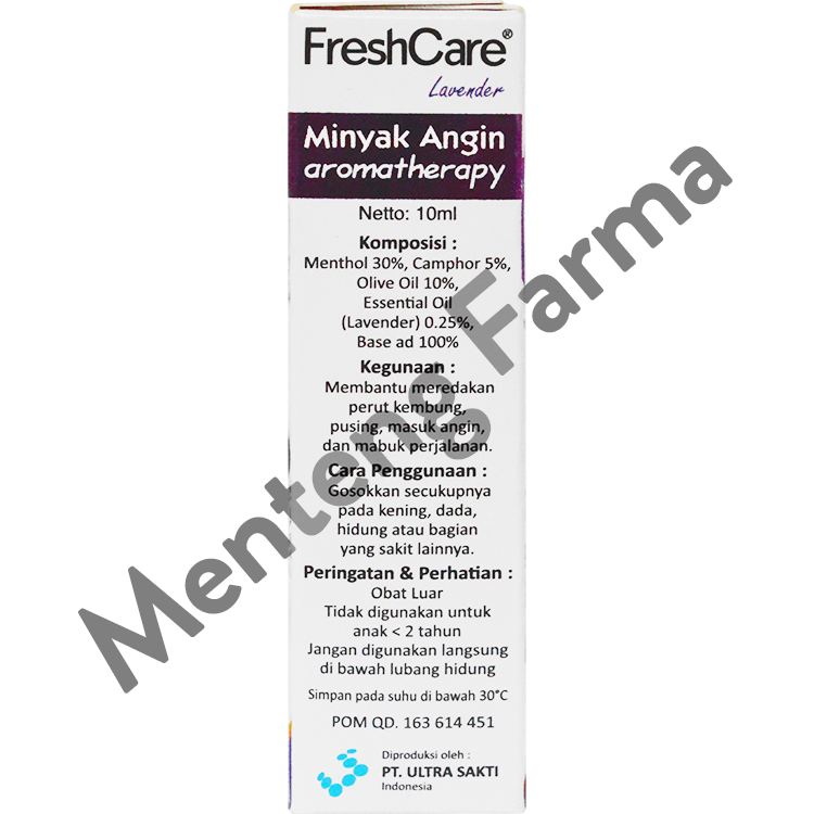 FreshCare Aromatheraphy Lavender - Atasi Gejala Masuk Angin, Pegal - Menteng Farma