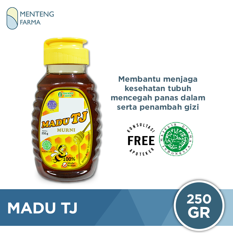 Madu TJ - 250 gr - Menteng Farma