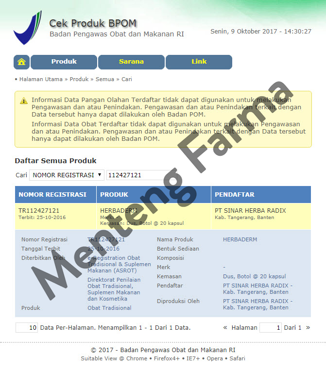 Herbaderm (Jin Chan Jie Yang Wan) - Menteng Farma