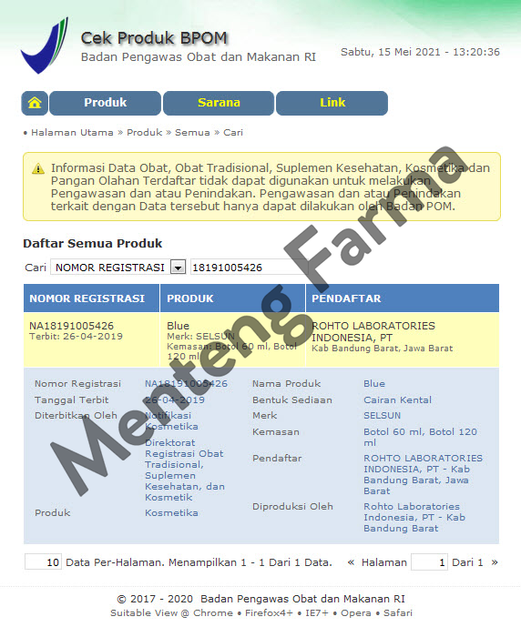 Selsun Blue Shampoo 120 ML - Sampo Anti Ketombe / Jamur Kulit Kepala - Menteng Farma