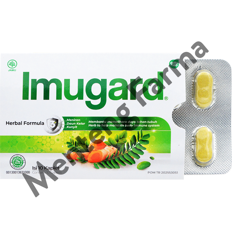 Imugard 10 Kaplet - Multivitamin dan Daya Tahan Tubuh - Menteng Farma