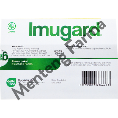 Imugard 10 Kaplet - Multivitamin dan Daya Tahan Tubuh - Menteng Farma