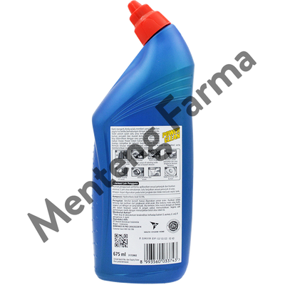 Harpic Power Clean Disinfektan Citrus 675 ML - Pembersih dan Penghancur Kerak Kloset - Menteng Farma