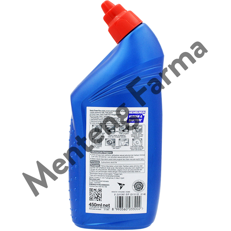 Harpic Power Plus Original 450 ML - Cairan Pembersih Toilet - Menteng Farma
