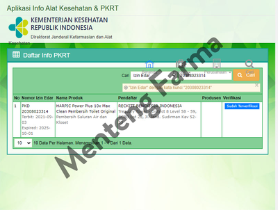 Harpic Power Plus Original 450 ML - Cairan Pembersih Toilet - Menteng Farma