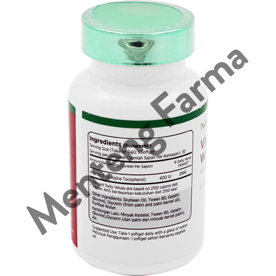 Nutriwell Vitamin E 400IU Water Soluble - Memenuhi Kebutuhan Vitamin E - Menteng Farma