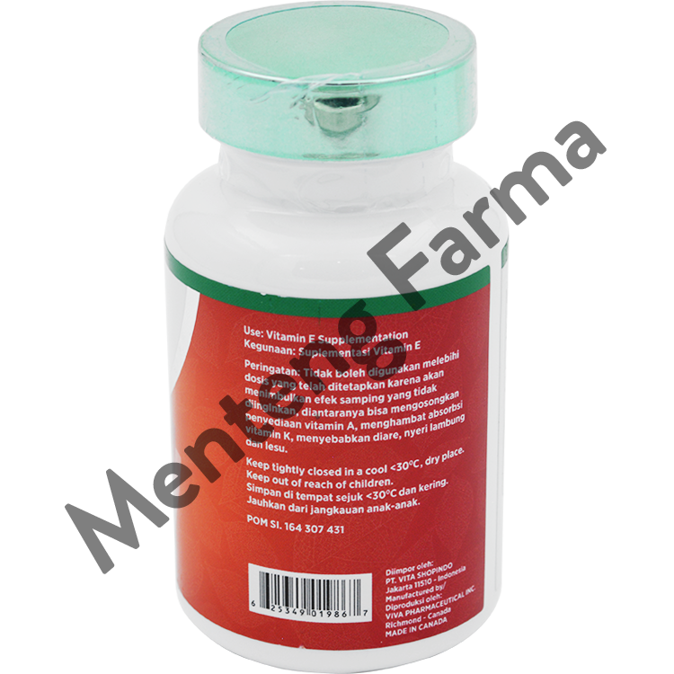 Nutriwell Vitamin E 400IU Water Soluble - Memenuhi Kebutuhan Vitamin E - Menteng Farma
