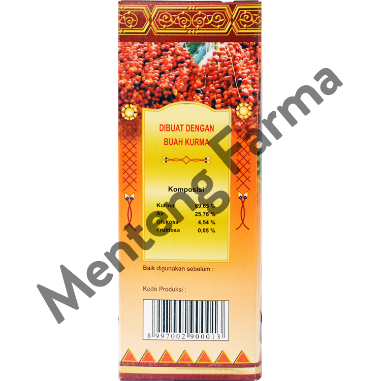 Sari Kurma Al Jazira 360 Gram - Minuman Sari Kurma Asli - Menteng Farma