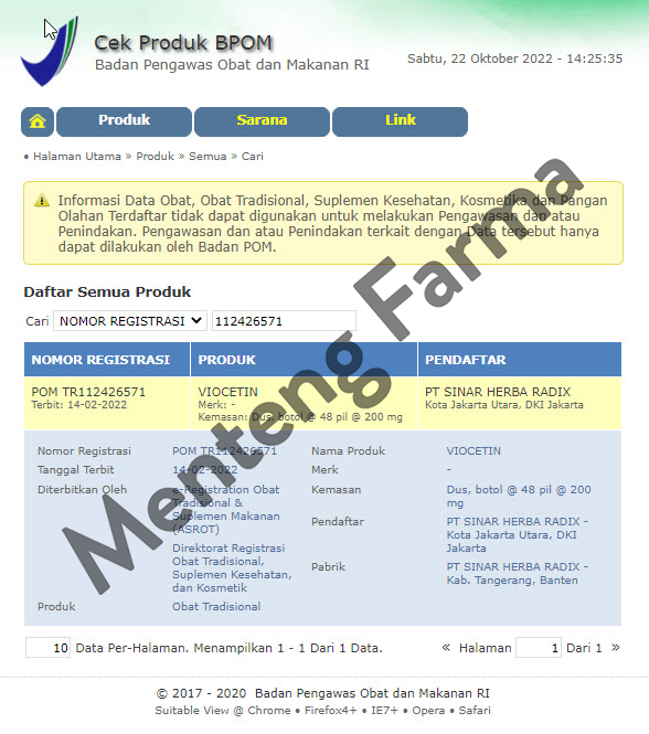Viocetin (Eye Pearl) - Memelihara Kesehatan Fungsi Mata - Menteng Farma