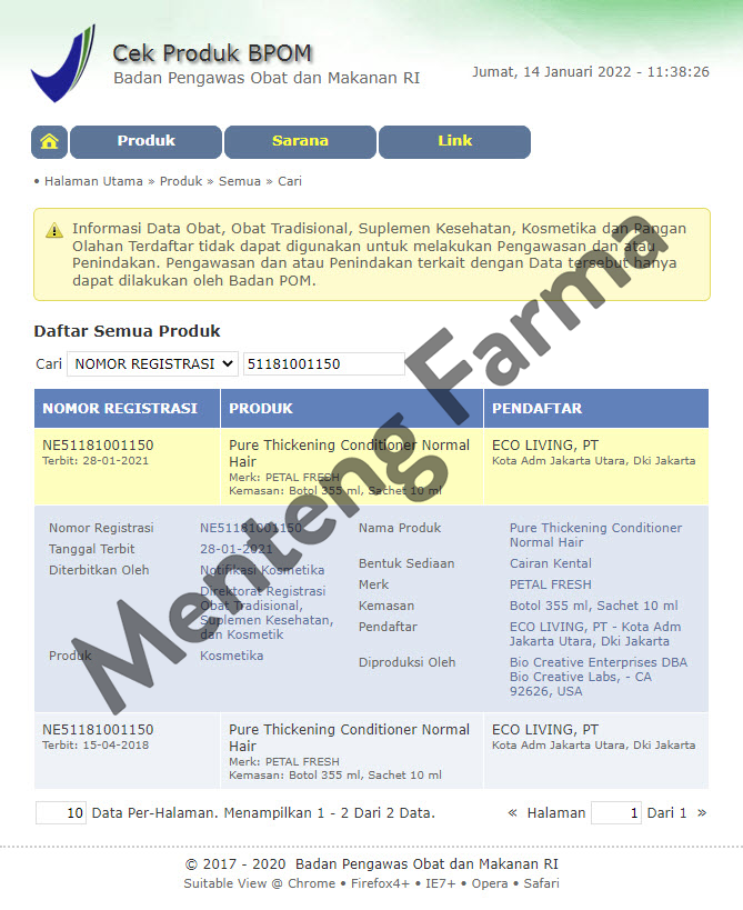 Petal Fresh Pure Thickening Conditioner Normal Hair 355 mL - Merawat Rambut Rontok dan Tipis - Menteng Farma