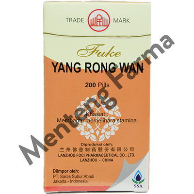 Fuke Yang Rong Wan - Obat Kesuburan Wanita, Keputihan - Menteng Farma