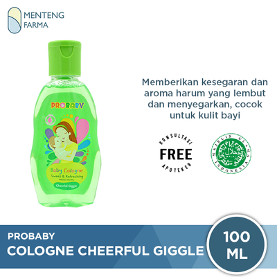 Probaby Cologne Cheerful Giggle 100 mL - Minyak Wangi Bayi - Menteng Farma