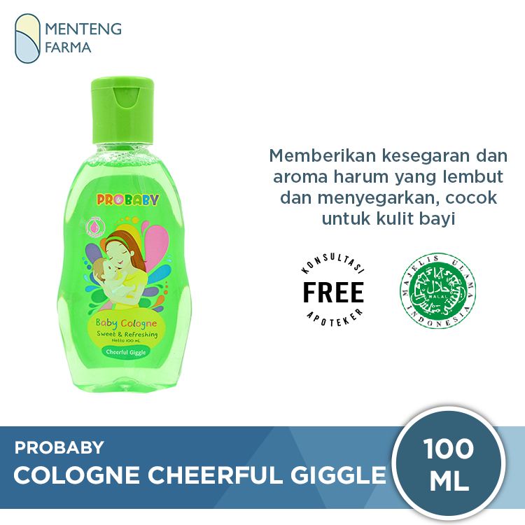 Probaby Cologne Cheerful Giggle 100 mL - Minyak Wangi Bayi - Menteng Farma