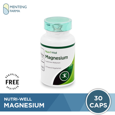 Nutriwell Magnesium - Meningkatkan Penyerapan Kalsium Tubuh - Menteng Farma