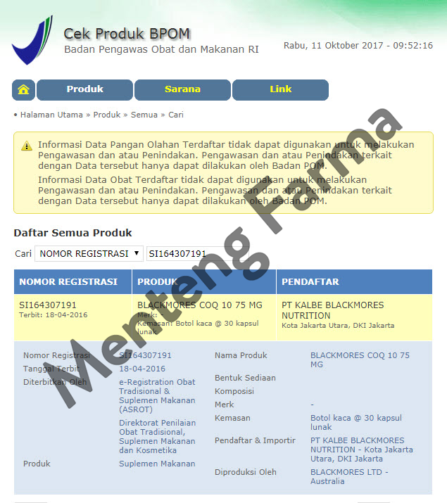 Blackmores CoQ10 75mg - Menteng Farma