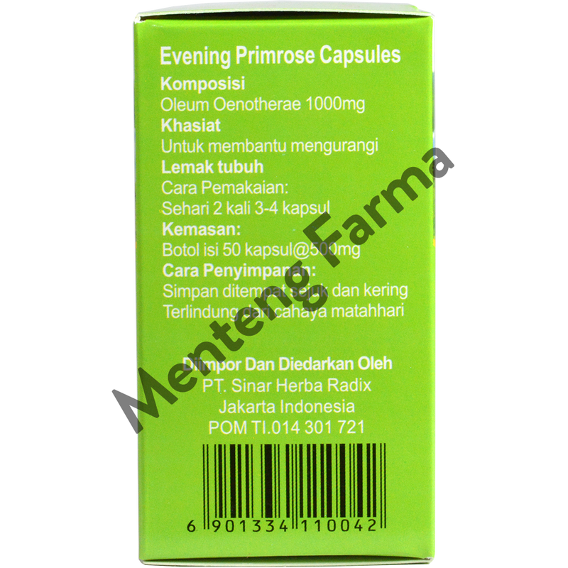 Evening Primrose Soft Capsules - Menteng Farma