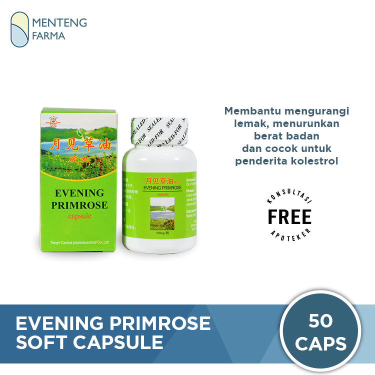 Evening Primrose Soft Capsules - Menteng Farma