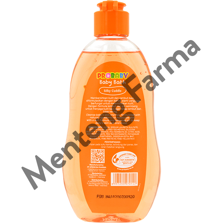 Probaby Bath Silky Cuddle 200 mL - Sabun dan Shampoo Bayi - Menteng Farma
